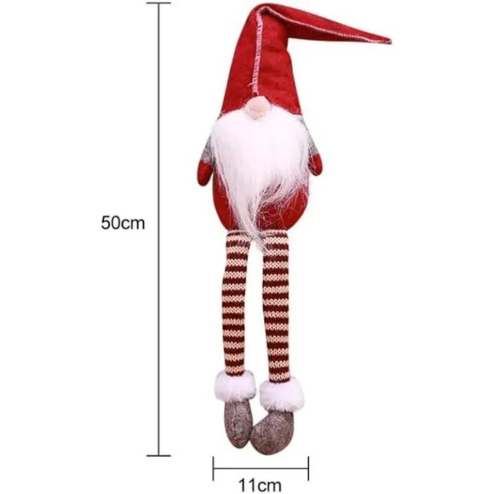 3pcs Long Legs Rudolph Doll Set, Christmas Decoration‎ & Kids Gift